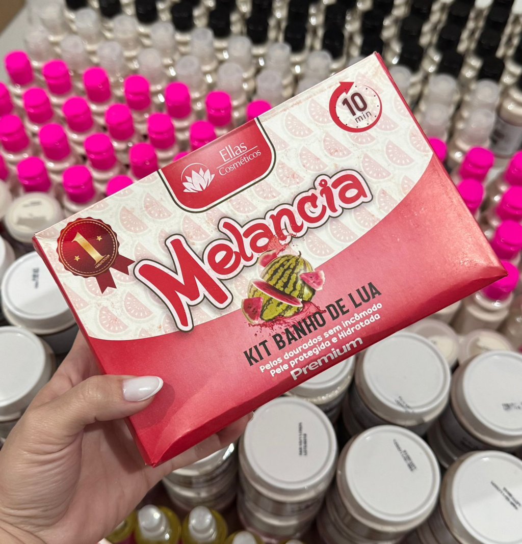 (PREMIUM) Kit banho de lua Melancia - Ellas Cosmeticos