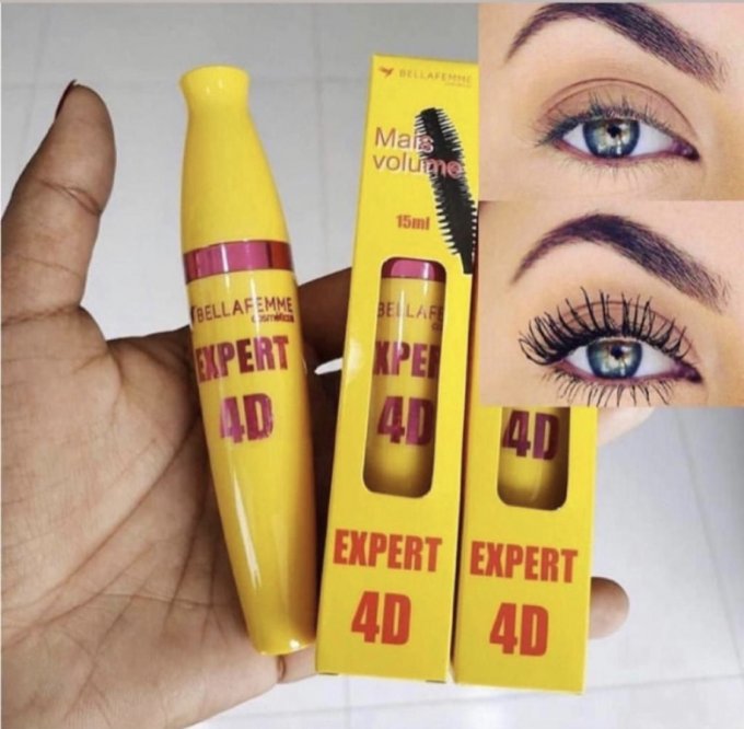 Rímel 4D Expert - Bella Femme - RIM0058