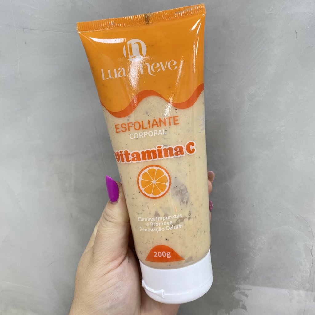 Esfoliante corporal Vitamina C - Lua e Neve 