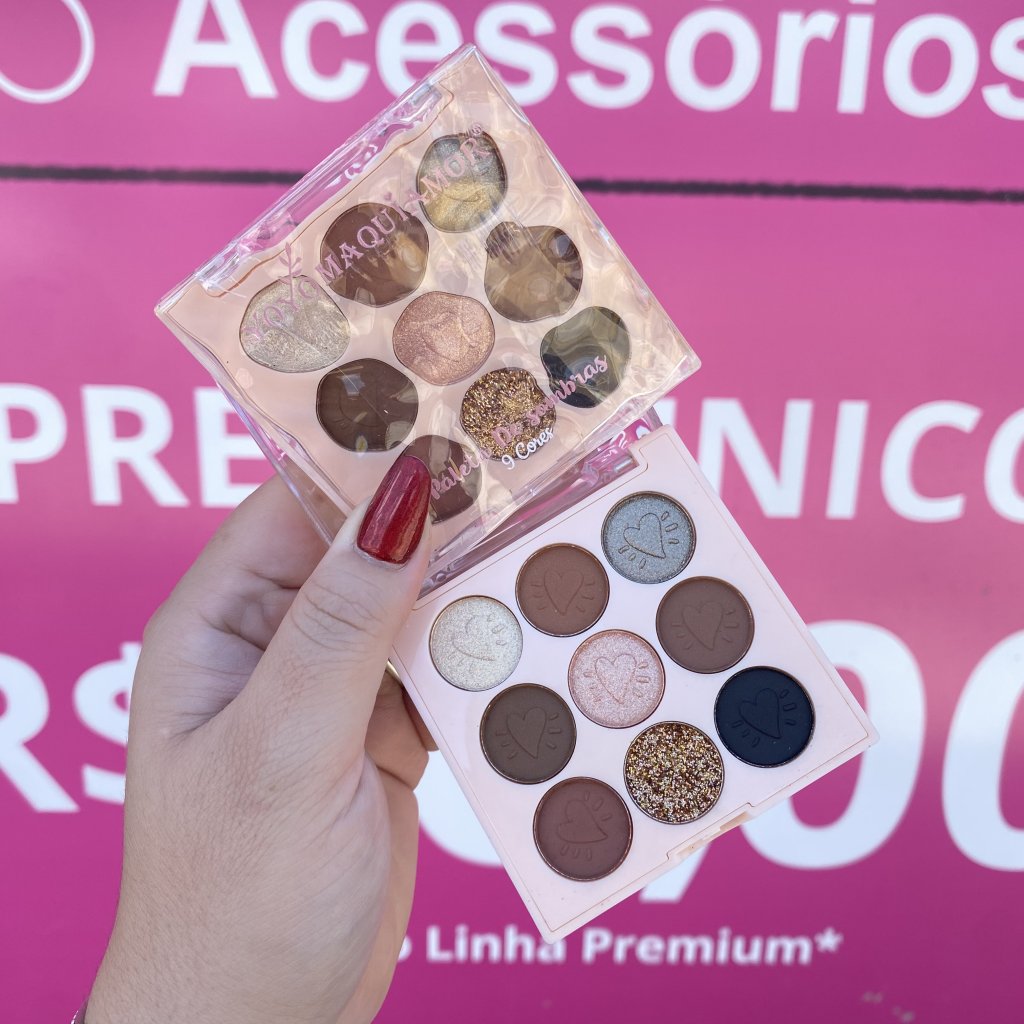 Paleta de sombra 9 cores (03) - Yoyomaquiamor 
