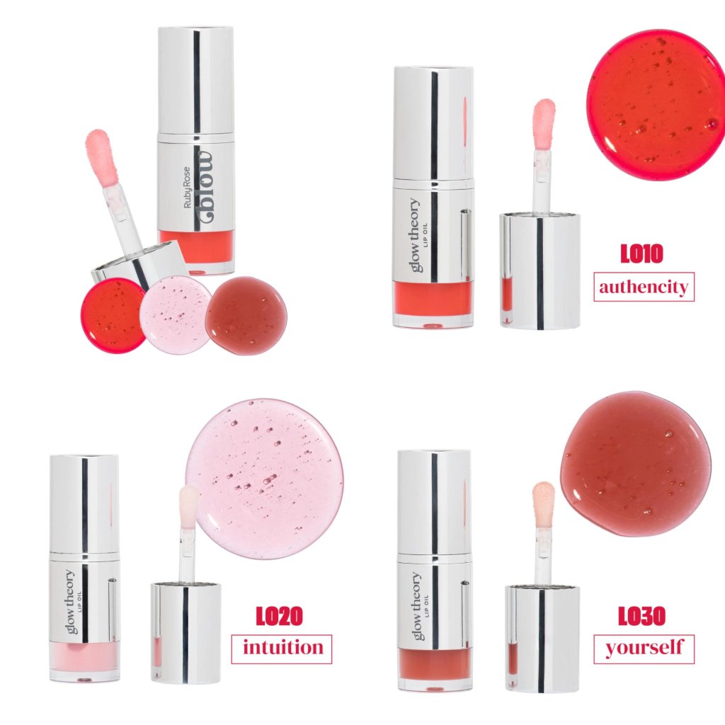 Lip Oil Glow Theory - Linha Blow - Ruby Rose Lançamento