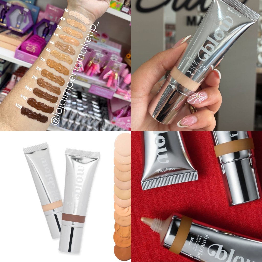 (PREMIUM) Base Líquida Oh My Skin! Linha Blow - Ruby Rose