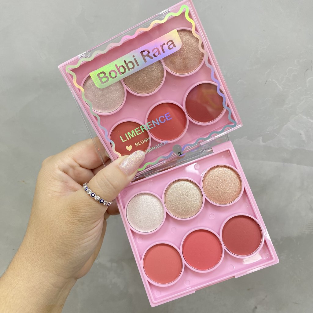 Paleta de blush 6 cores Limerence (03) - Bobbi Rara