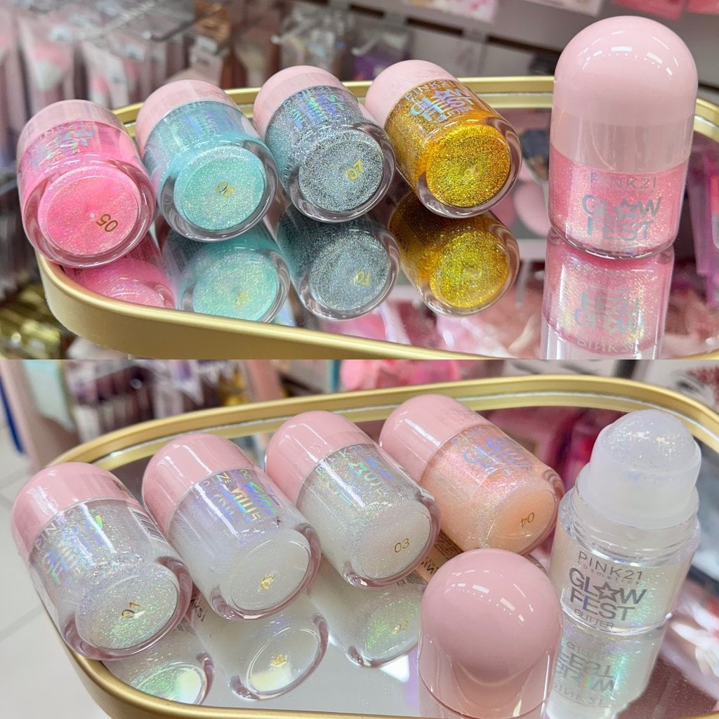 Glow Fest Glitter - Pink21 (Glitter Rolon em Gel) 