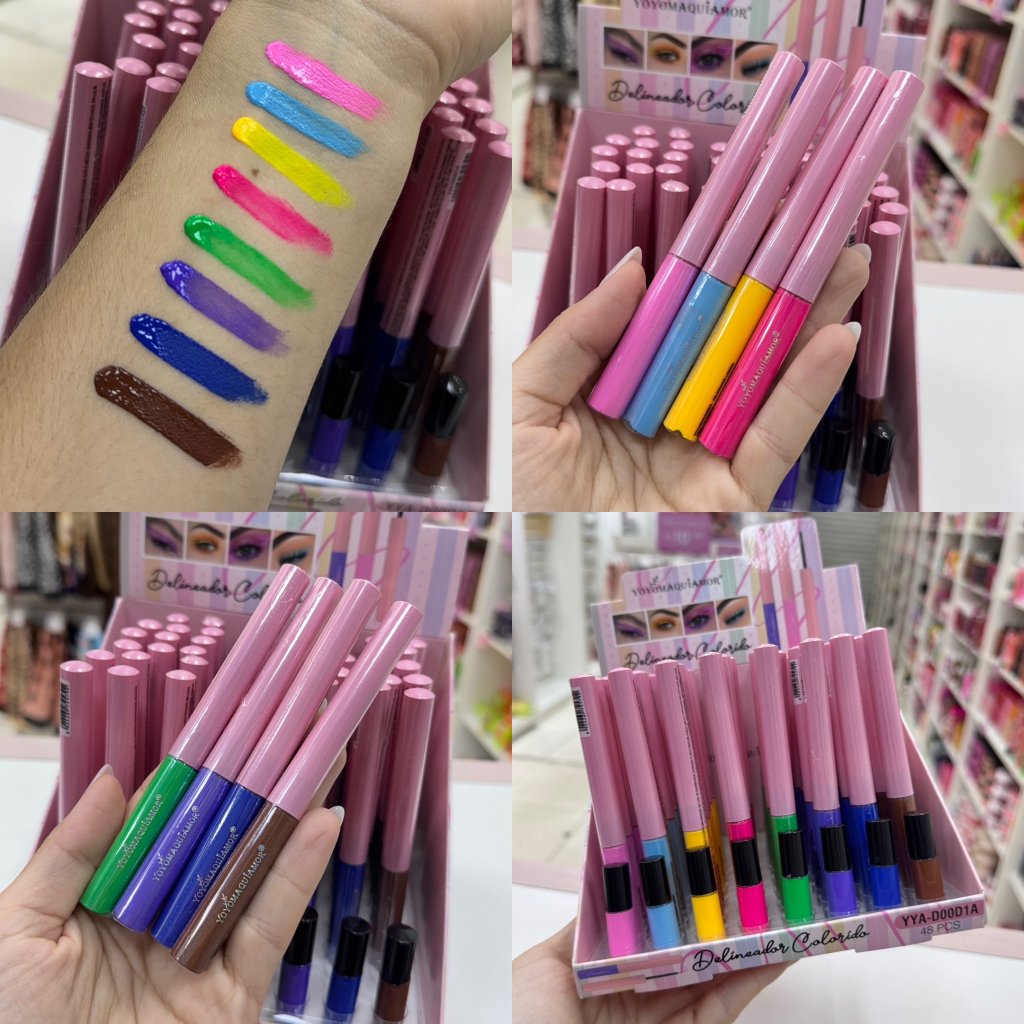 Delineador Líquido Colorido - Yoyo Makiamor 