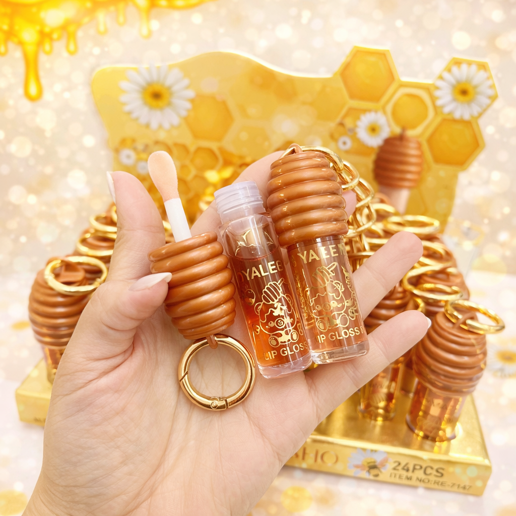 Lip Gloss Mel Com Chaveiro - Royal Echo 