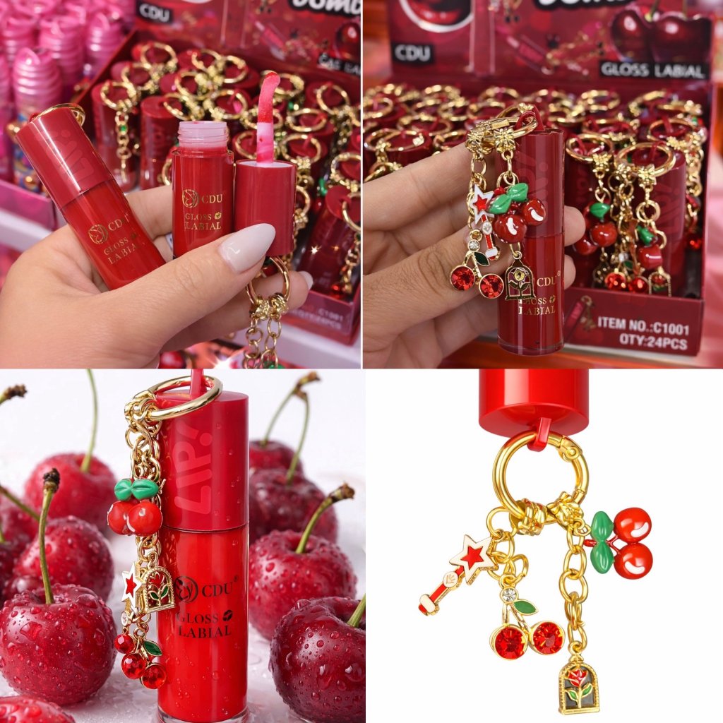 Lip Gloss Cherry Bomb Dupê Inspirado no By Pamela C1001 - GLOS0287