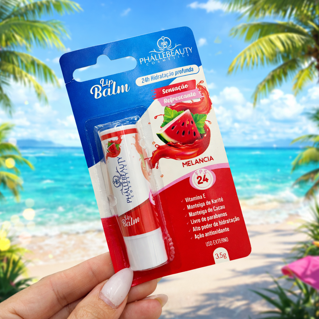 Lip Balm Hidratante Labial  Melancia 🍉 - PhalleBeauty