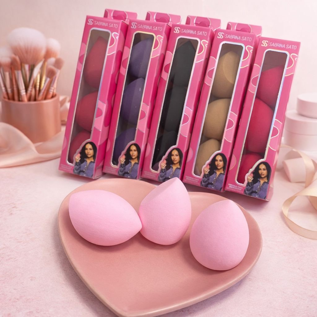 Kit com 3 esponjas pequena diversas - Sabrina Sato