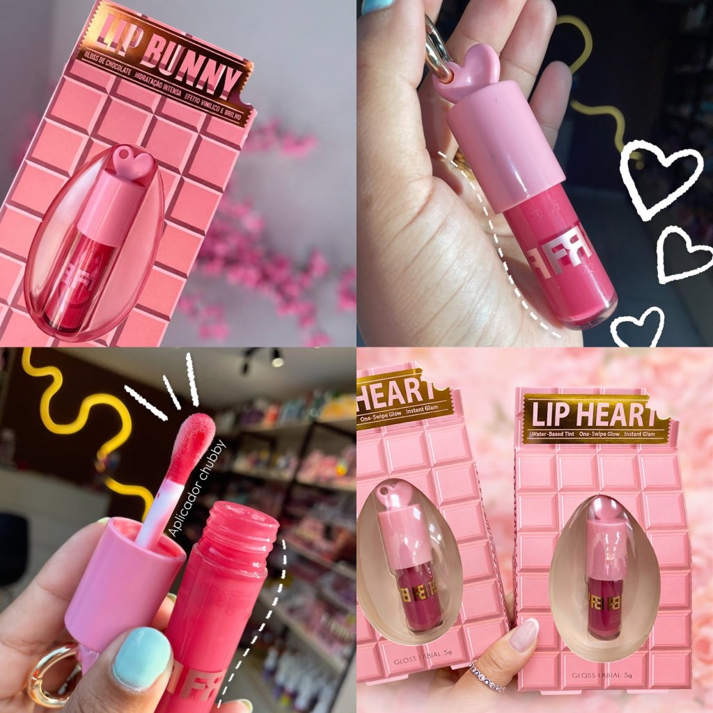 Lip Bunny ROSA 🩷 🍫 🐰 (Réplica idêntica) GLOS0309