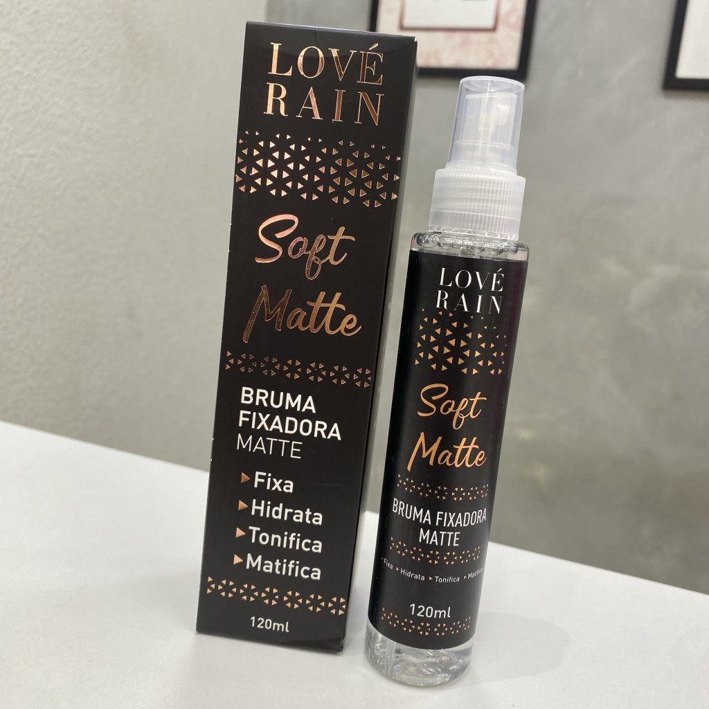 Bruma fixadora soft Matte - Love Rain 