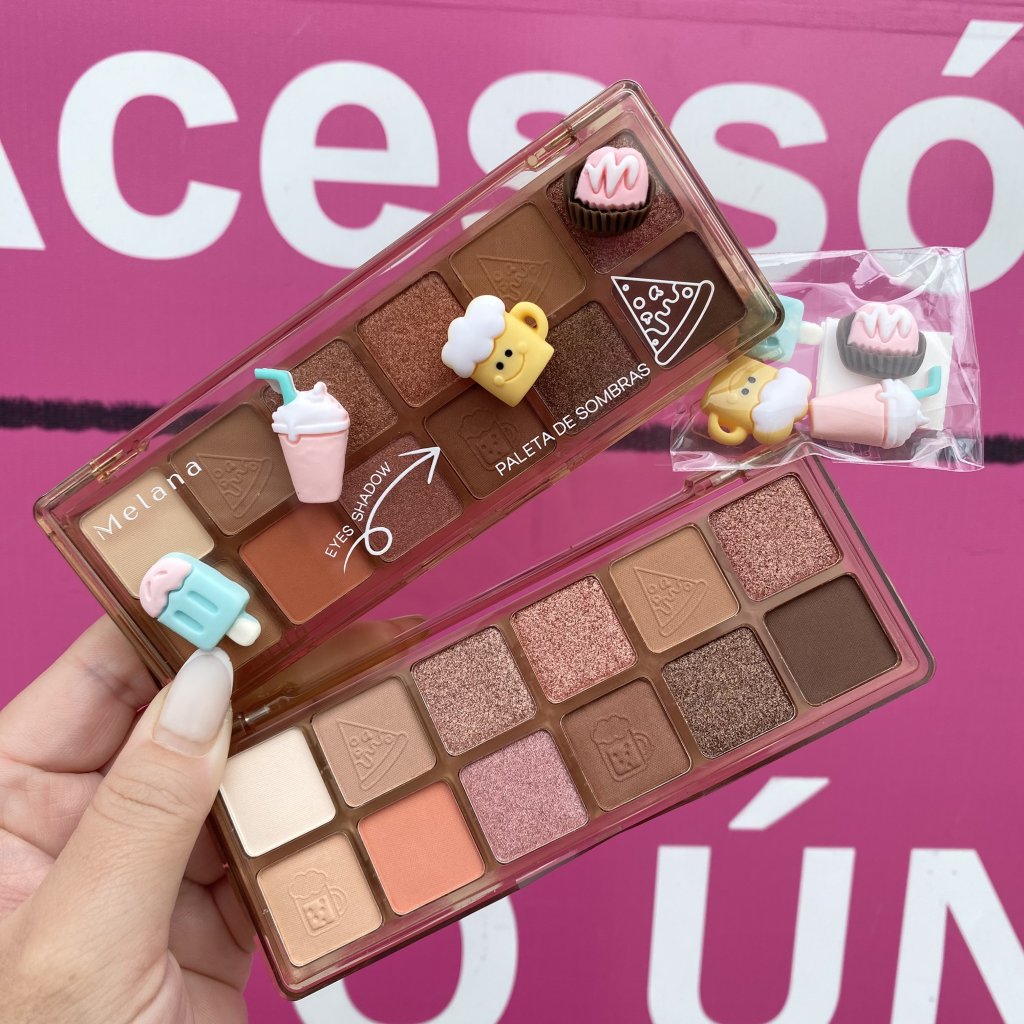 Paleta de sombra 12 cores CX132 - Melana