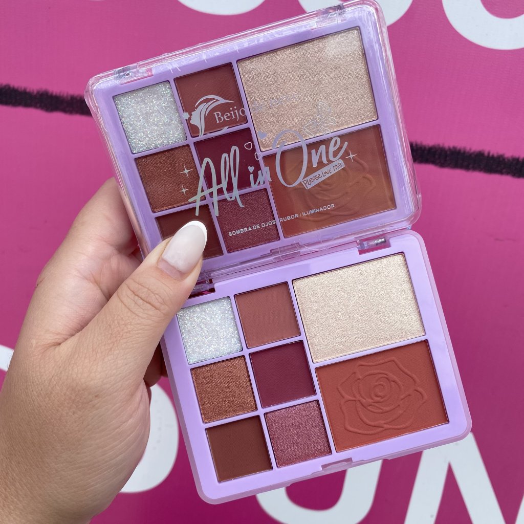 Paleta 3 em 1 All In One 02 - Beijo e Neve