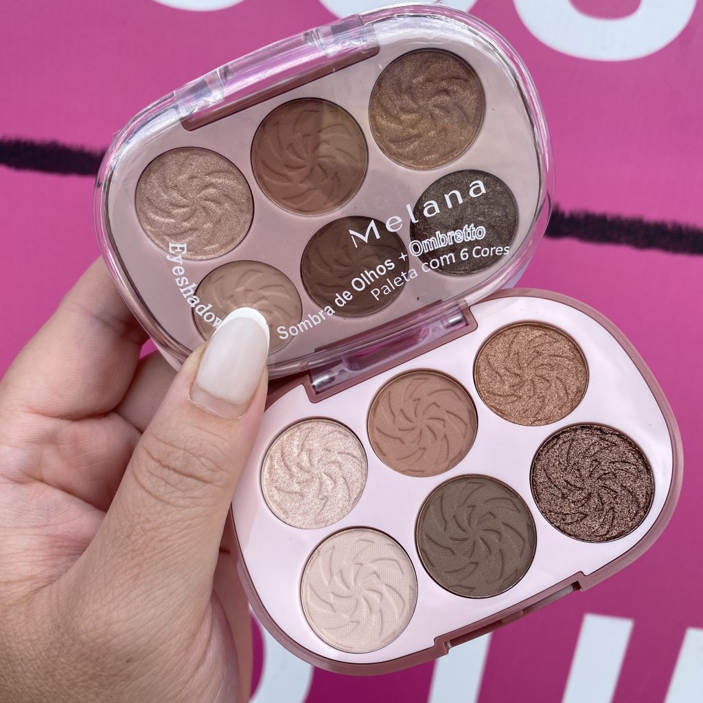 Paleta de sombra 6 cores (02) - Melana