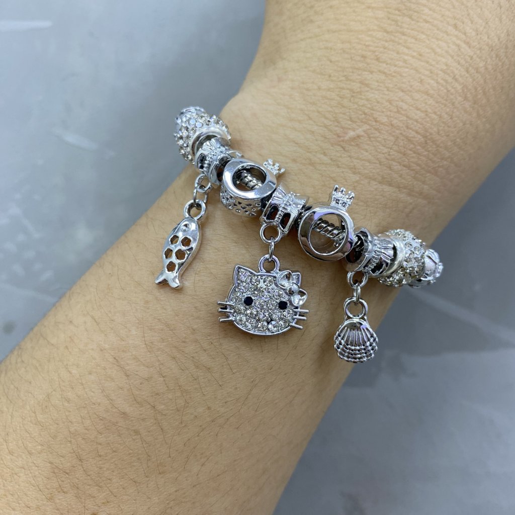 Pulseira Pandora bijoux fina modelo hello kitty ✨