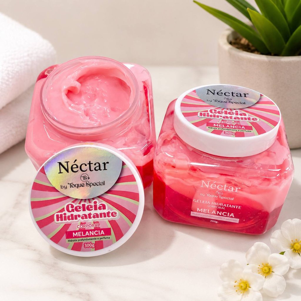 Geleia hidratante corporal néctar Melancia 🍉 - Toque Special
