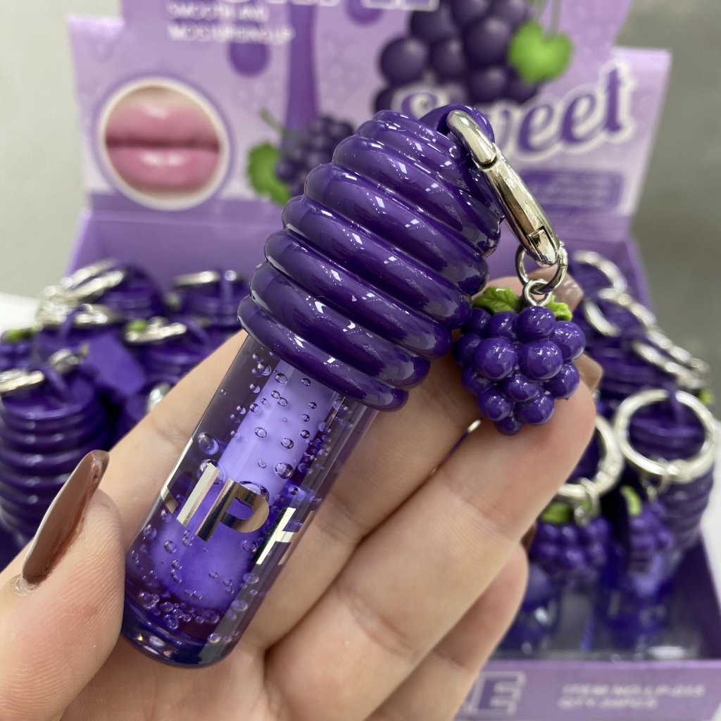 Gloss labial Purple + chaveiro uva 🍇 - Sweet