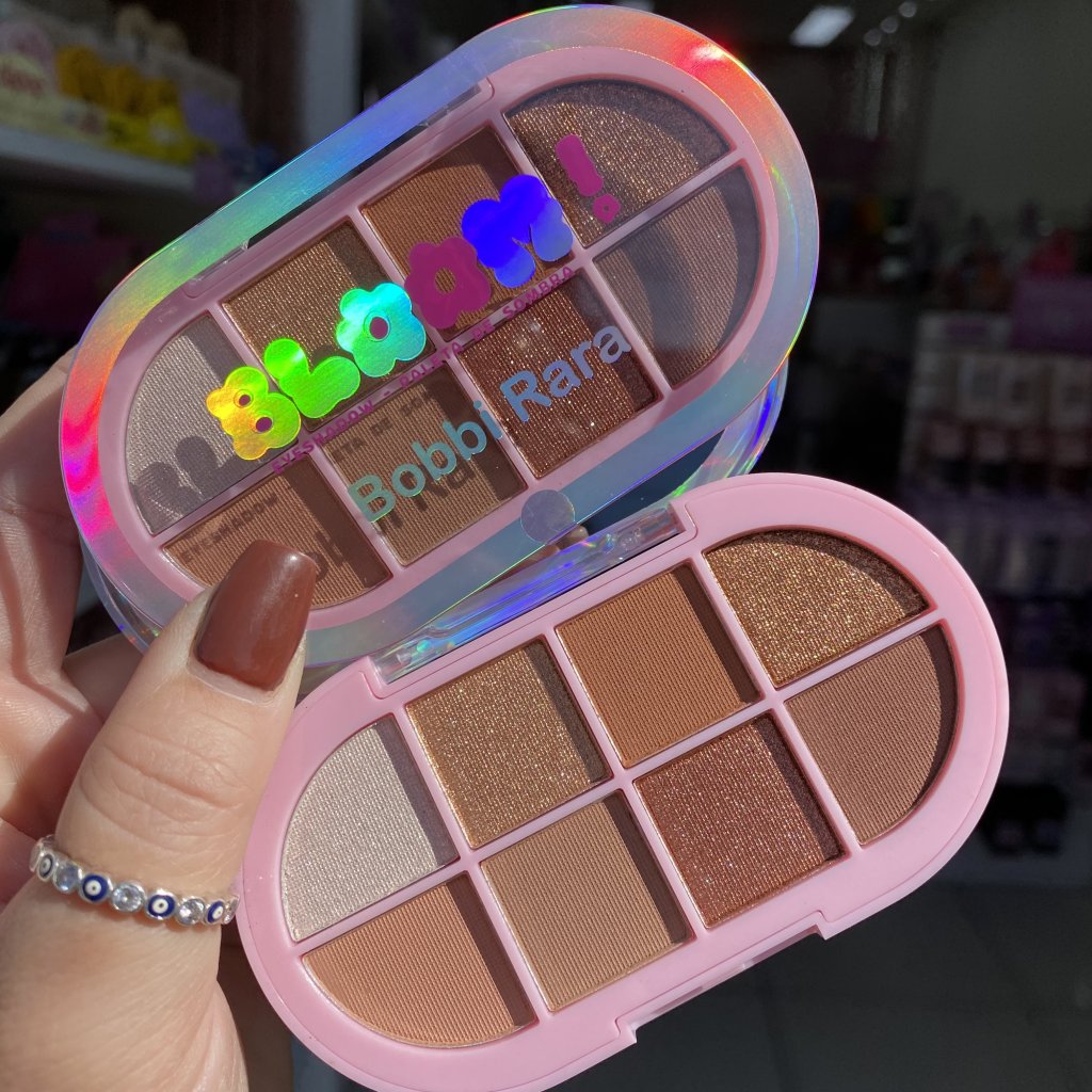 Paleta de sombras 8 cores Bloom (02) - Bobbi Rara
