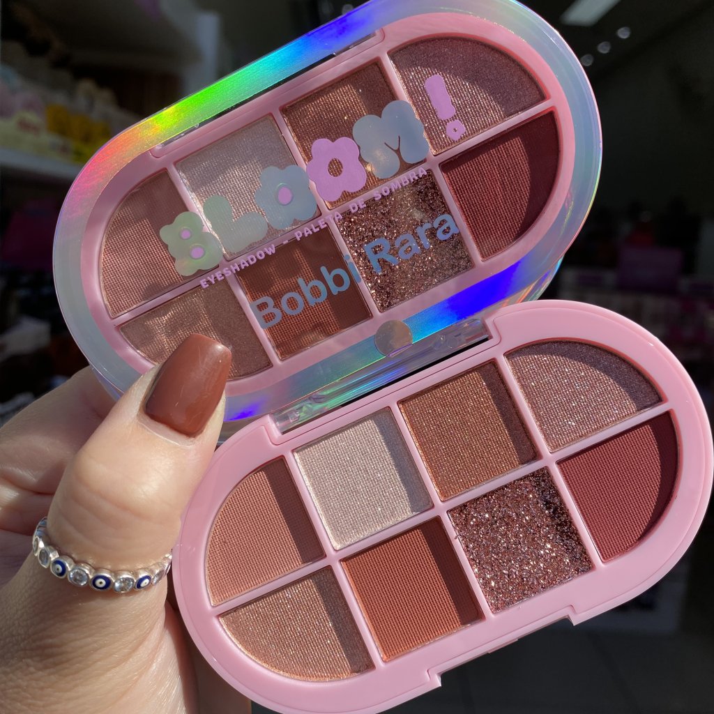 Paleta de sombras 8 cores Bloom (03) - Bobbi Rara