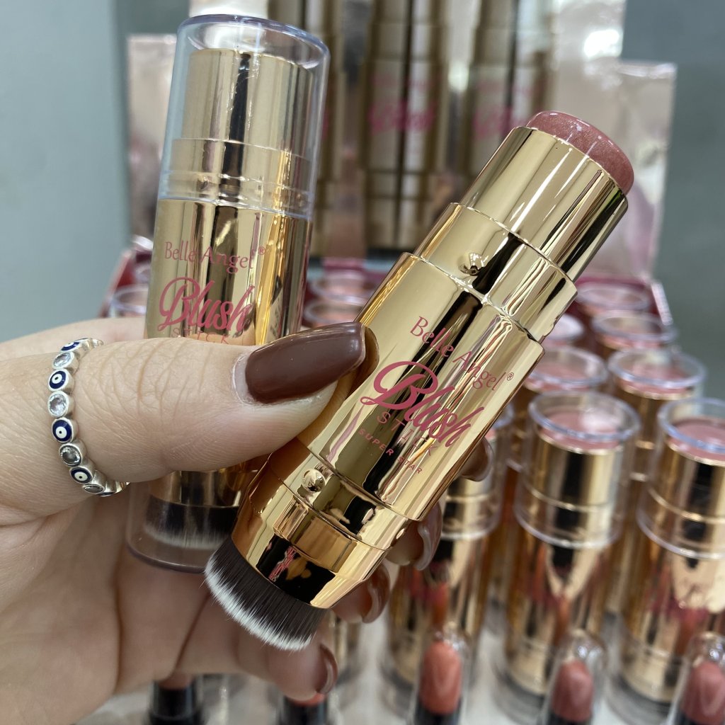 Blush em bastão com pincel super Star - Belle Angel