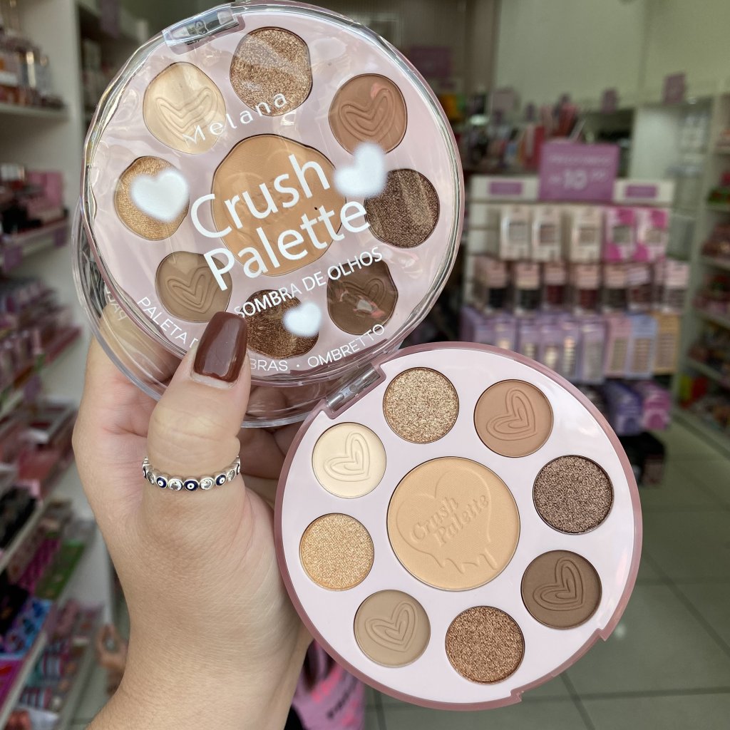 Paleta de sombra 9 cores Crush (03) - Melana