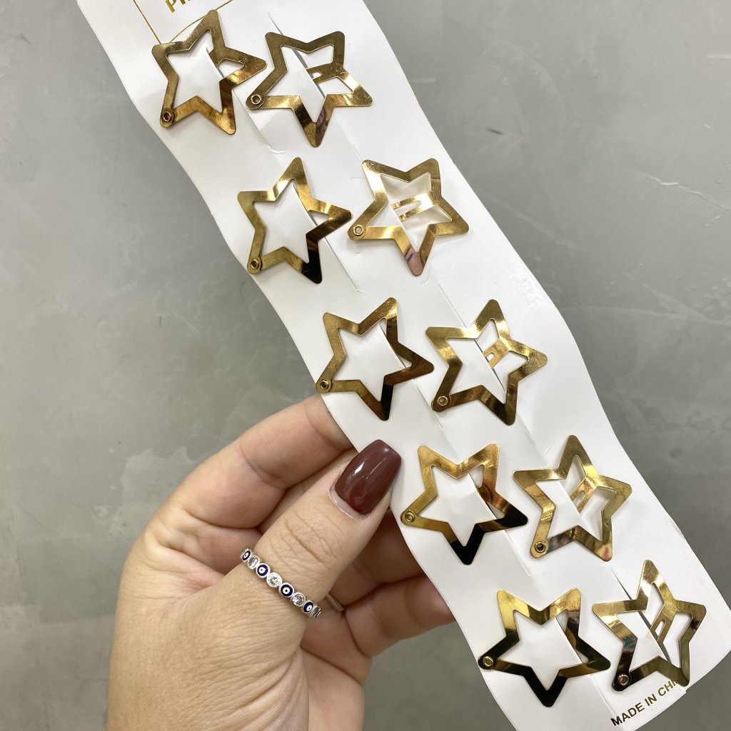 Cartela de tic tac estrela dourado ✨