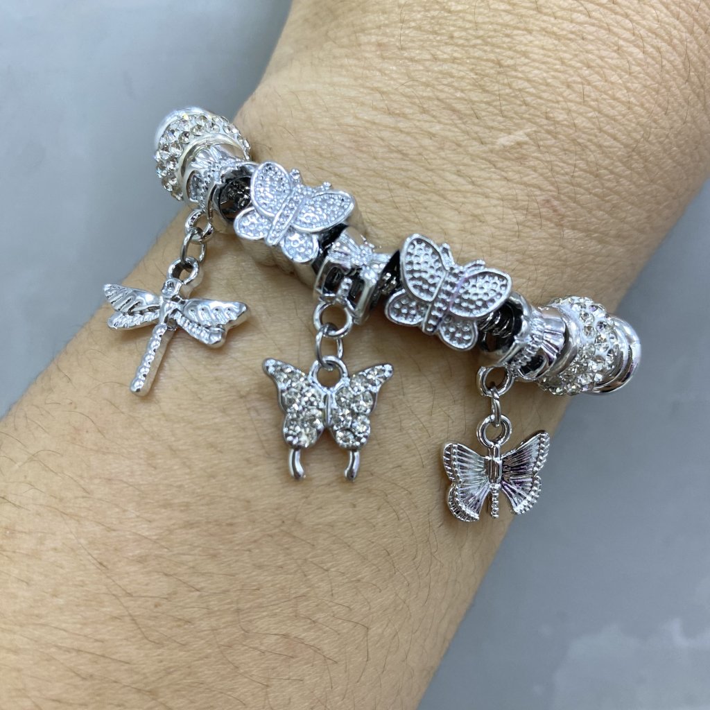 Pulseira Pandora bijoux fina modelo borboletas 🦋 