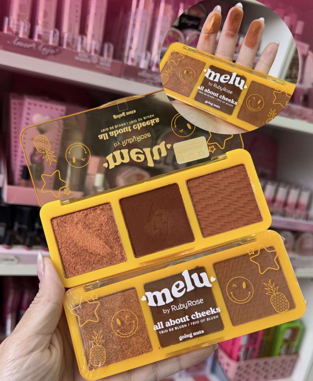 Trio De Blush All About Cheeks - Melu By Ruby Rose