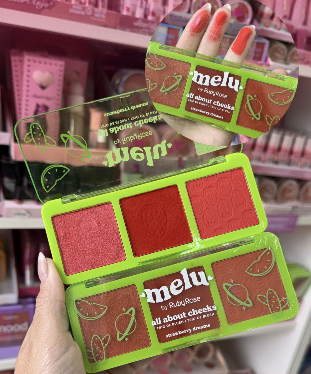 Trio De Blush All About Cheeks - Melu By Ruby Rose