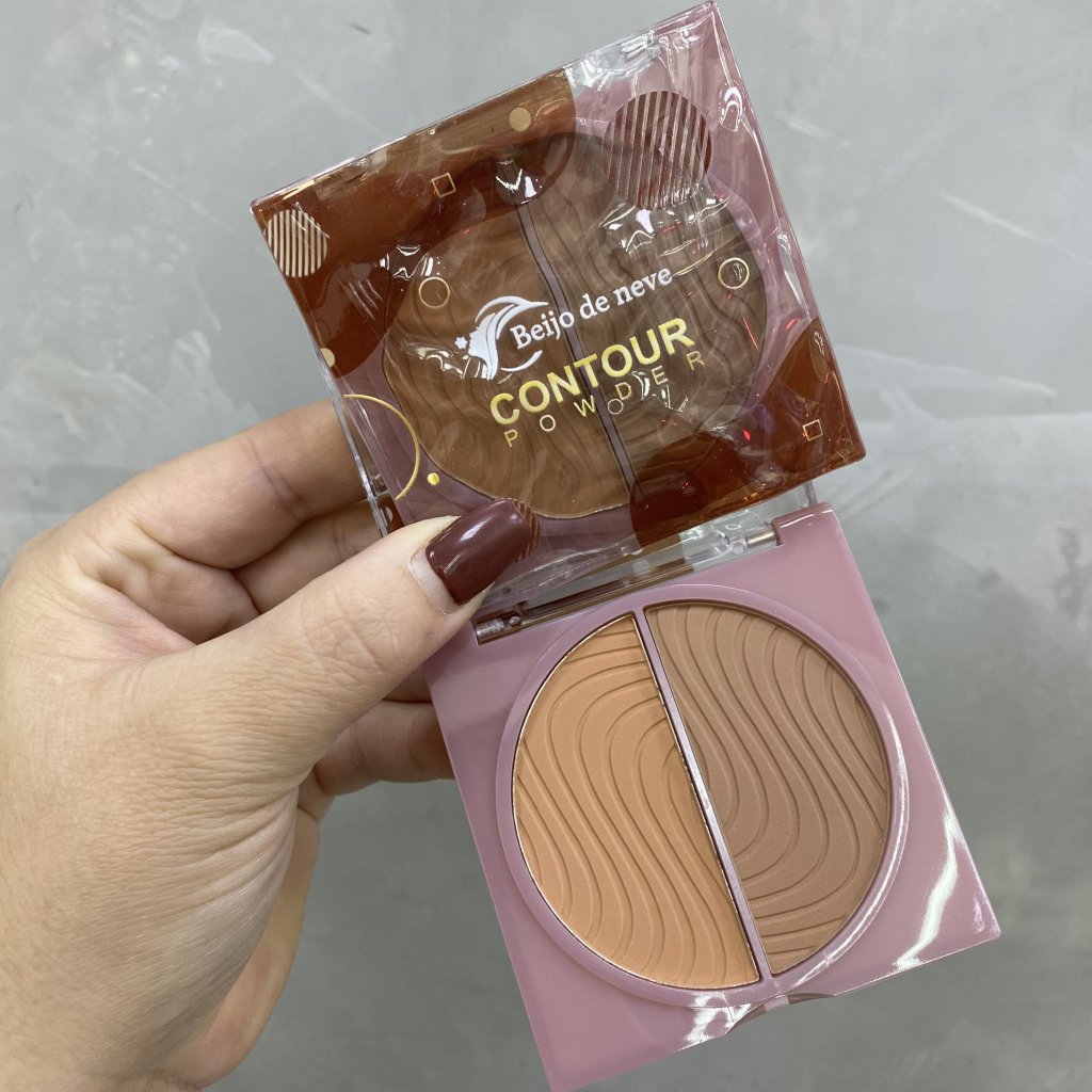 Duo contorno Powder (01) - Beijo de Neve