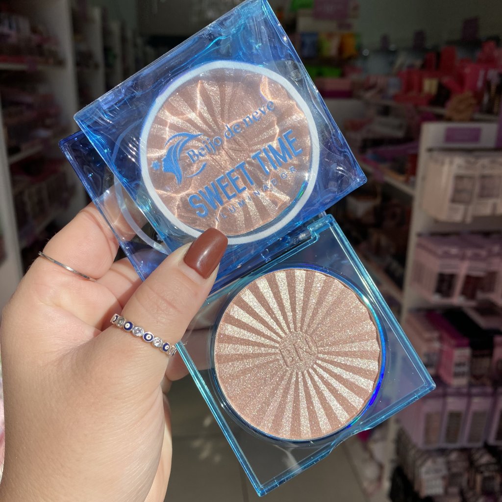 Iluminador compacto Sweet time (03) - Beijo de Neve