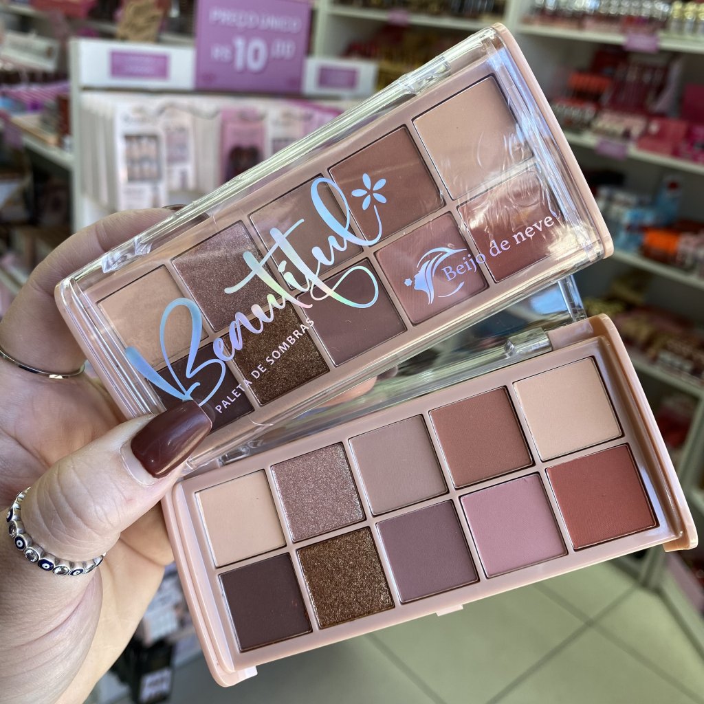 Paleta de sombra Beautyful (01) - Beijo de Neve