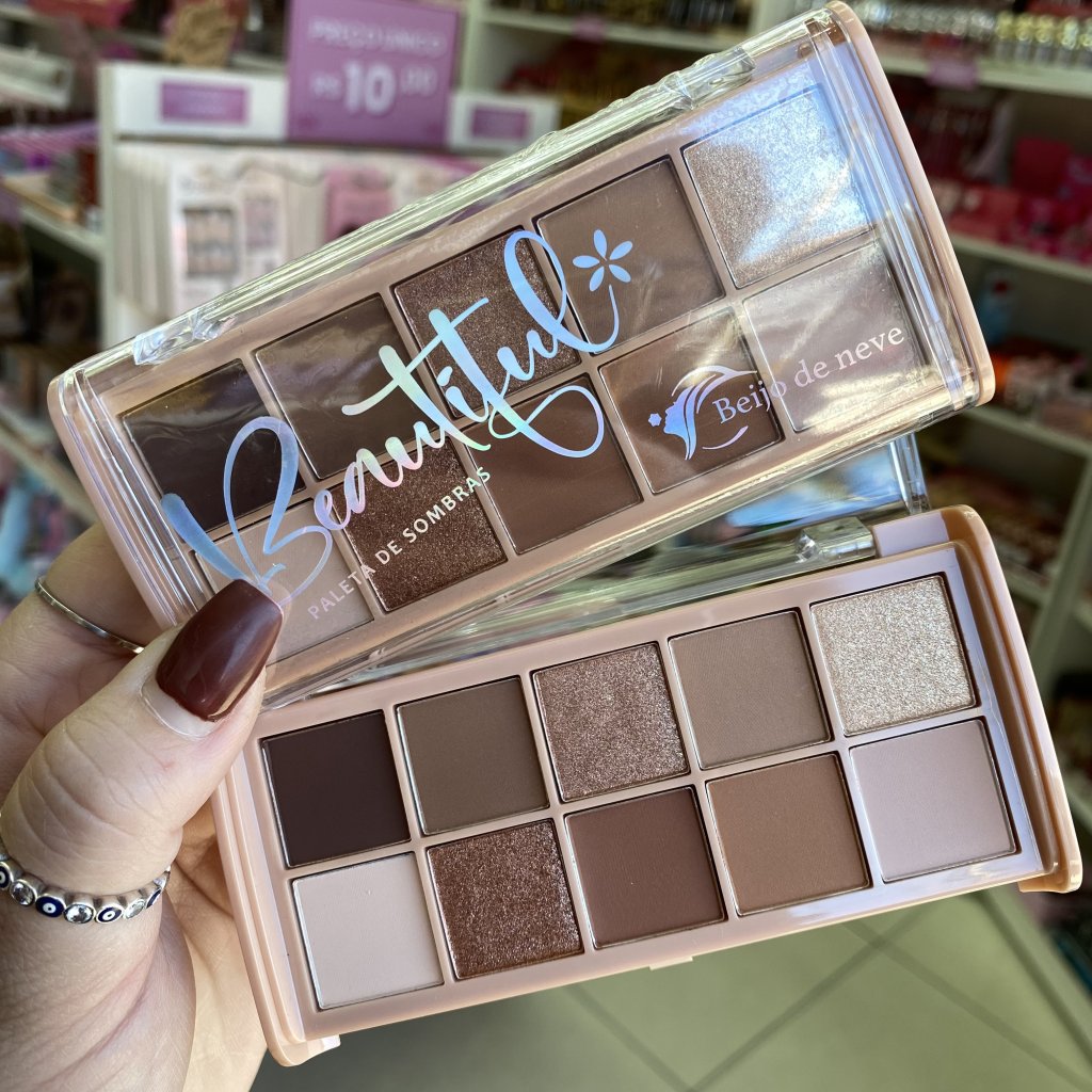Paleta de sombra Beautyful (02) - Beijo de Neve