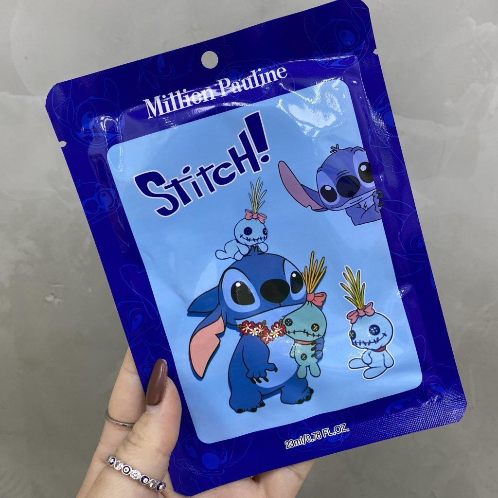 Máscara facial Stitch e bonecos - Million Pauline