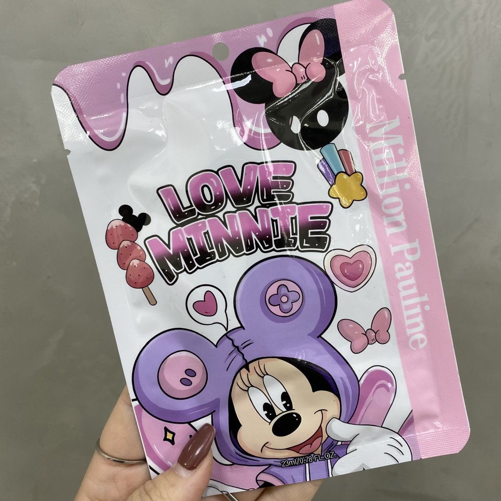 Máscara facial Love Minnie Rosa - Million Pauline