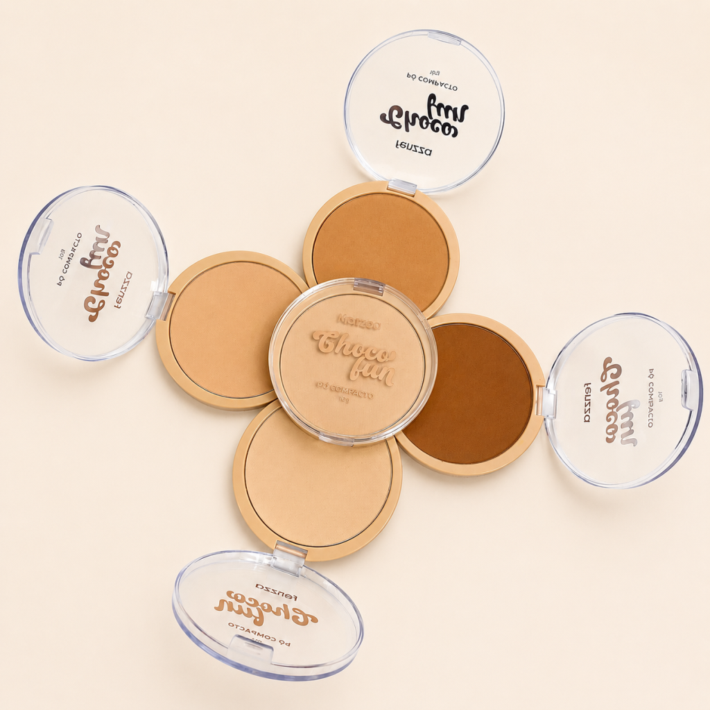 Pó compacto facial ChocoFun - Fenzza 