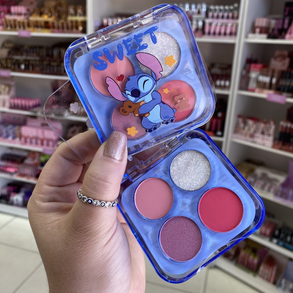 Paleta de sombra 4 cores Stitch (01) - Sweet 