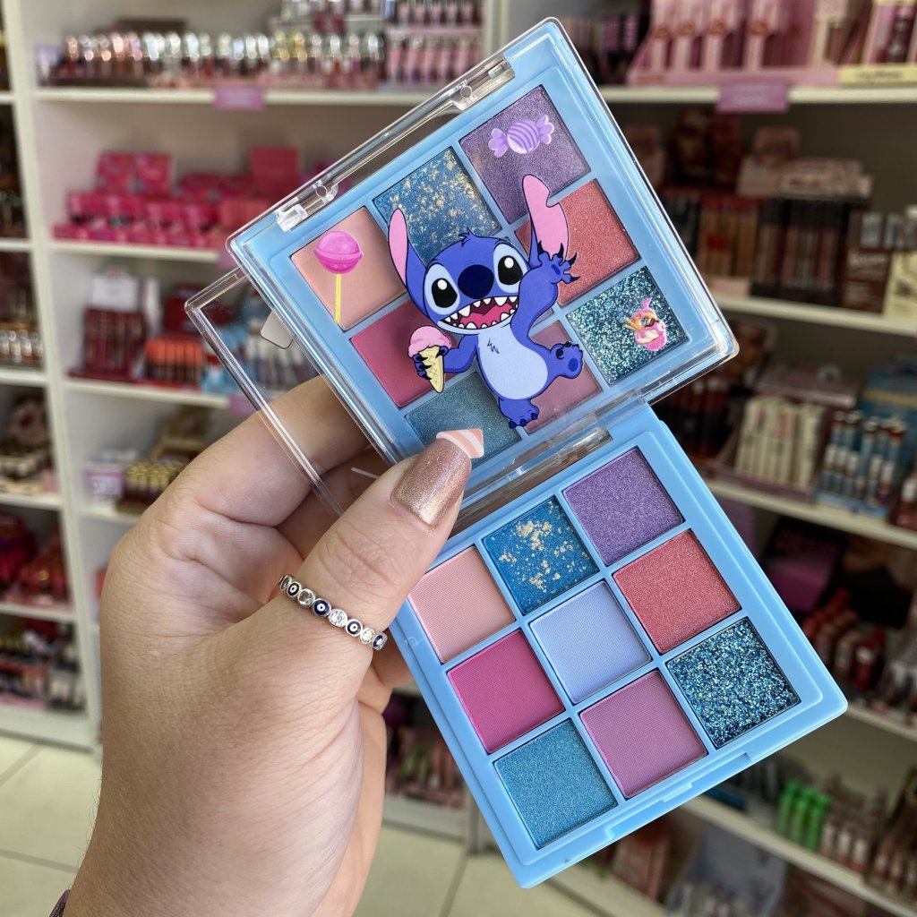 Paleta de sombra 9 cores Stitch (01) - Eyeshadow