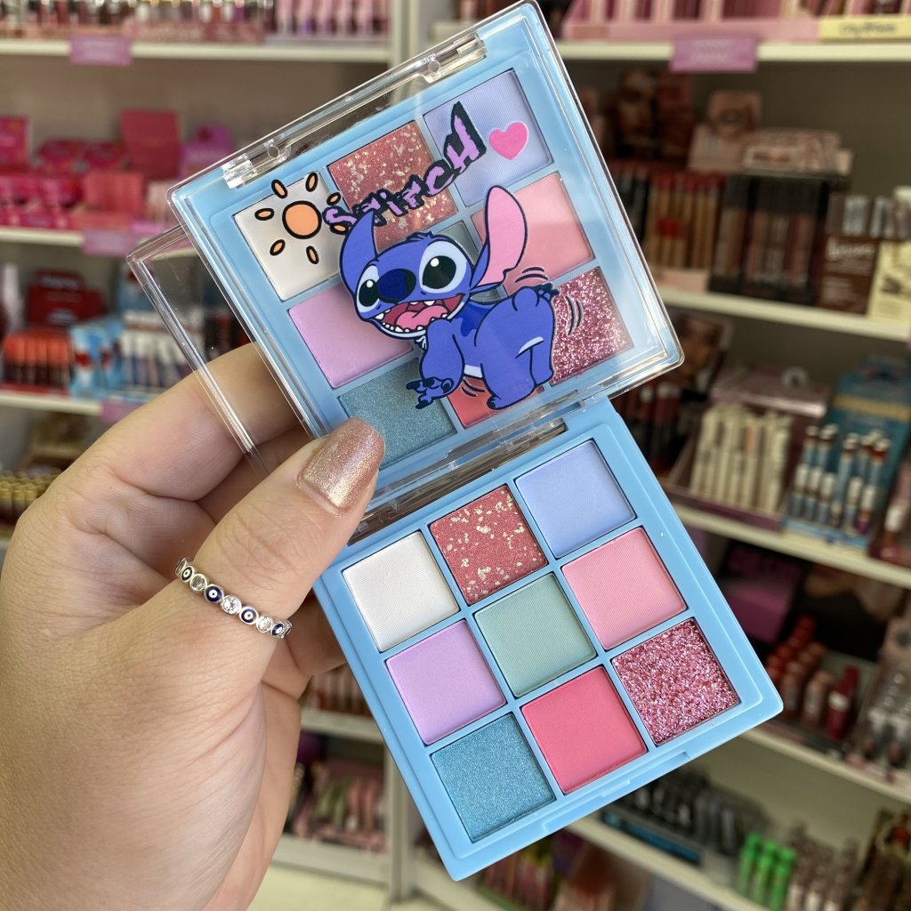 Paleta de sombra 9 cores Stitch (02) - Eyeshadow