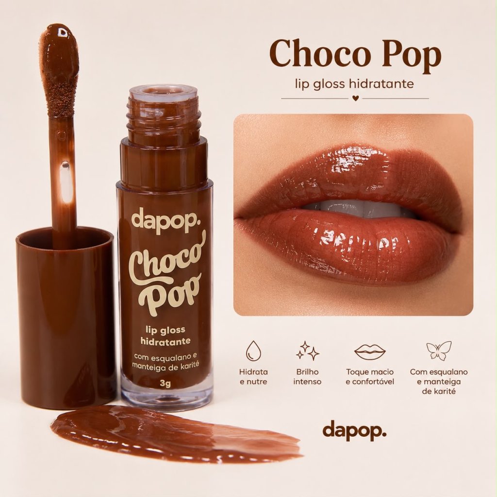 Gloss labial Choco Pop mousse - Dapop