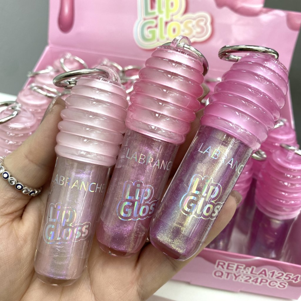 Gloss labial brilho + mosquetão LA1254 - Labranche 