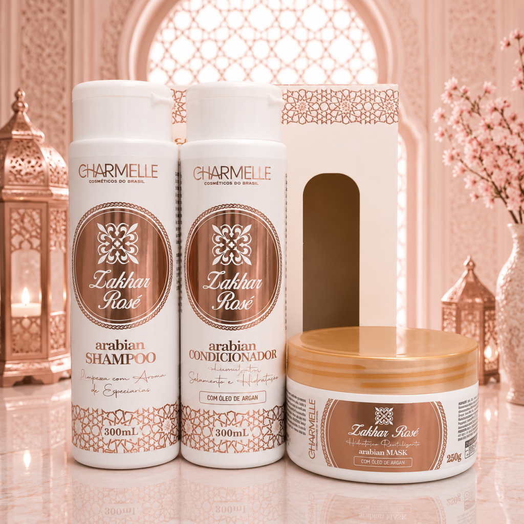Kit capilar Lakhar rose - Charmelle 