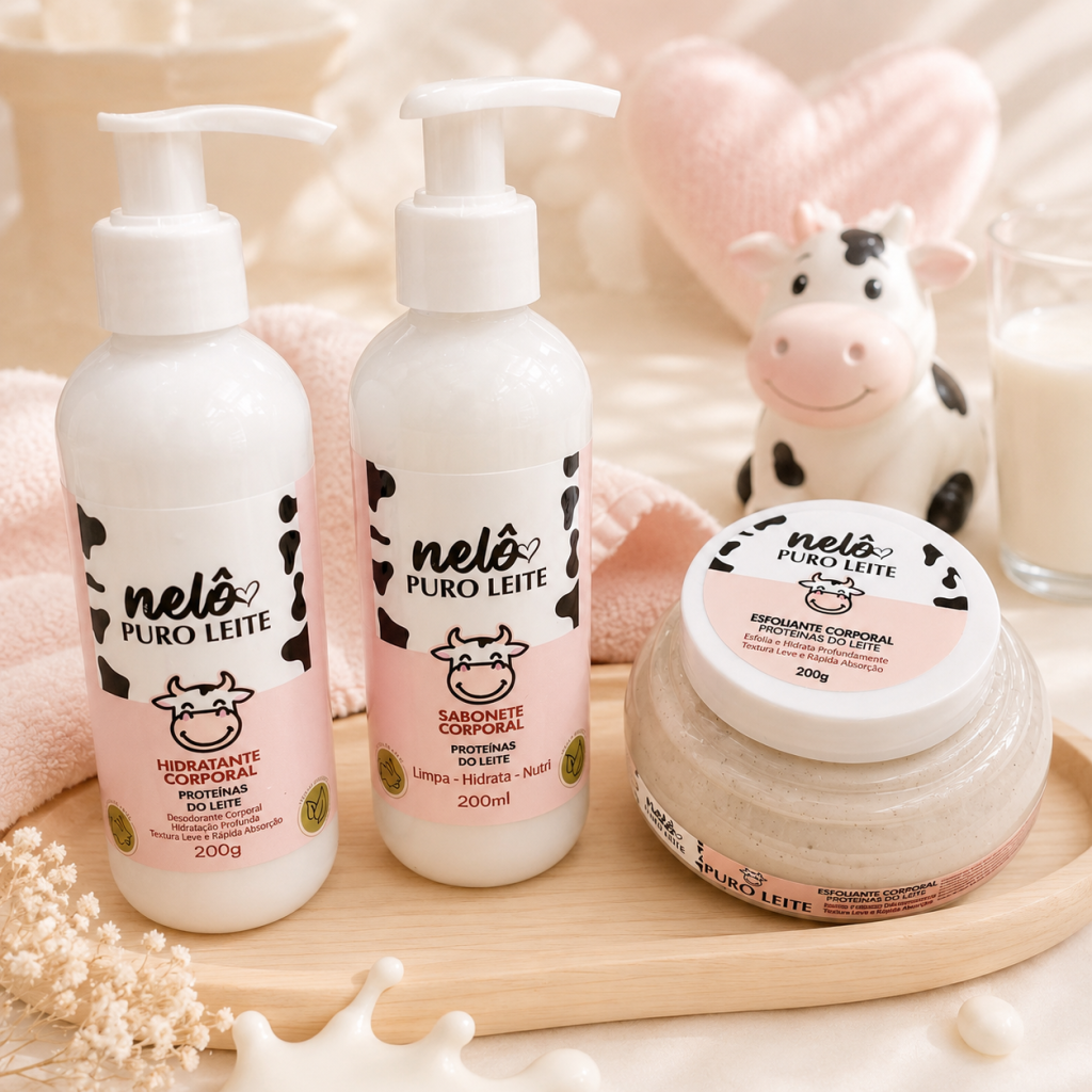 Kit corporal Puro Leite - Nelo
