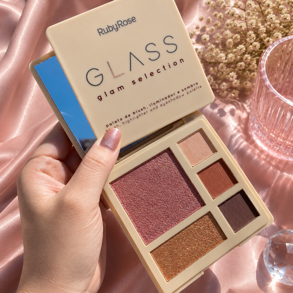 Paleta Glam Selection Glass cor 03 Reverence - Ruby rose 