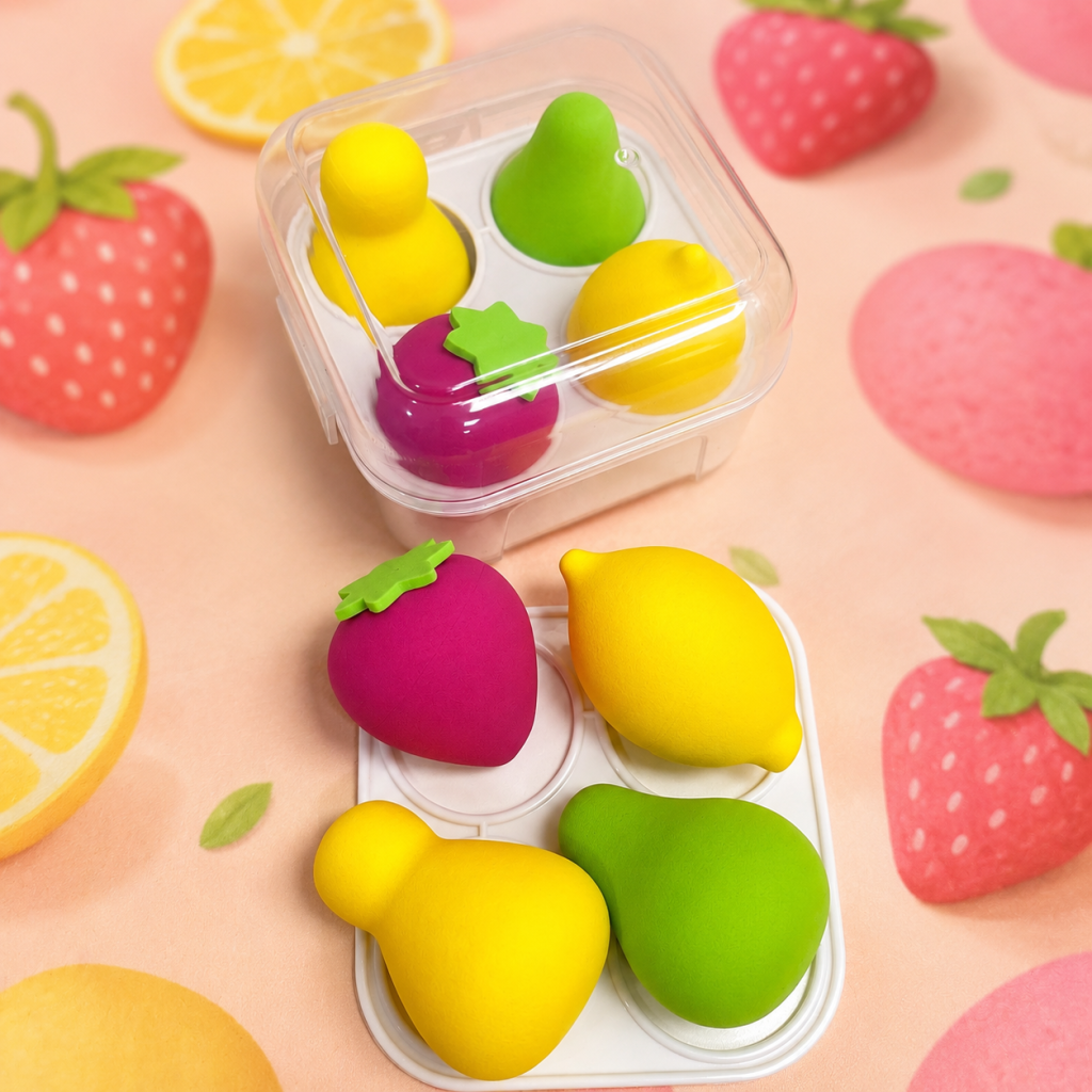 Kit Esponja Modelo Frutas - Jummy Ju ESP0111