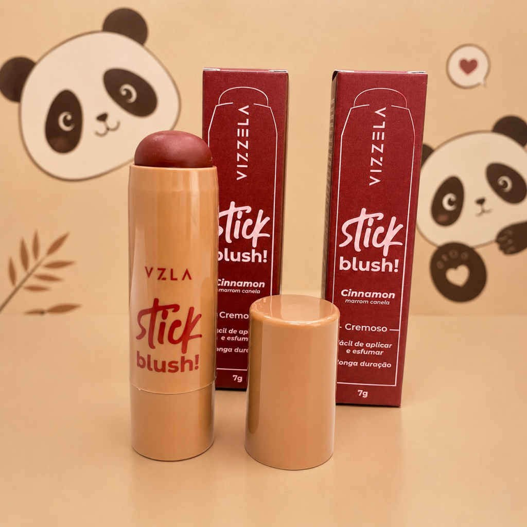 (PREMIUM) Blush Stick Cinnamon Vz126 - Vizzela