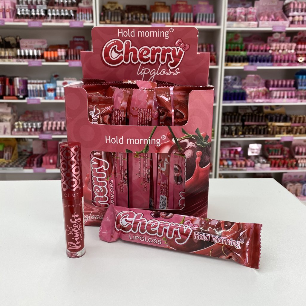 Lip gloss labial Cherry vermelho HL6414 - Hold Morning