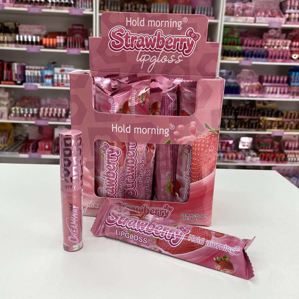 Lip gloss labial Strawberry Rosa HL6414 - Hold Morning