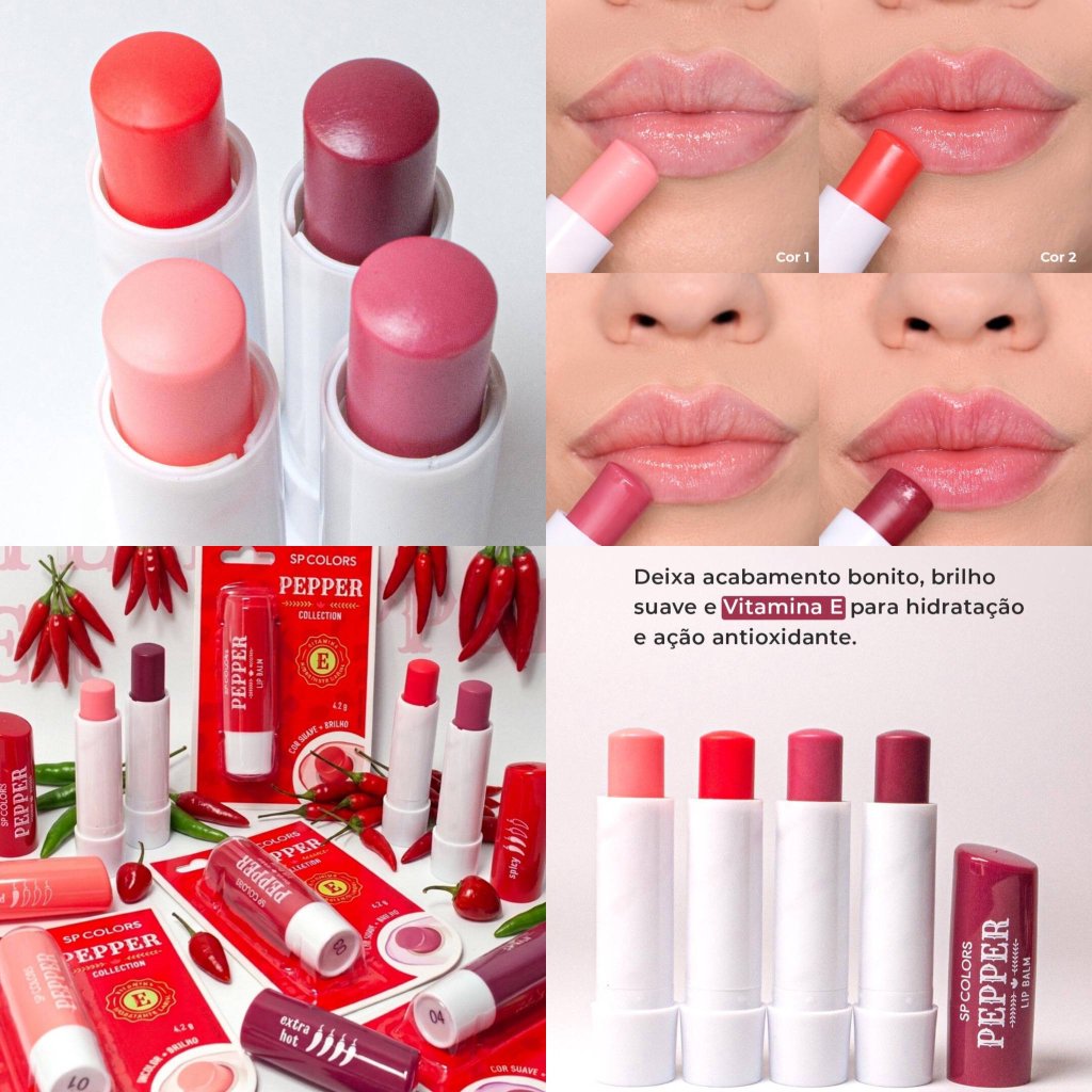 Balm Hidratante Pepper SP378 - SP Colors GLOS0383