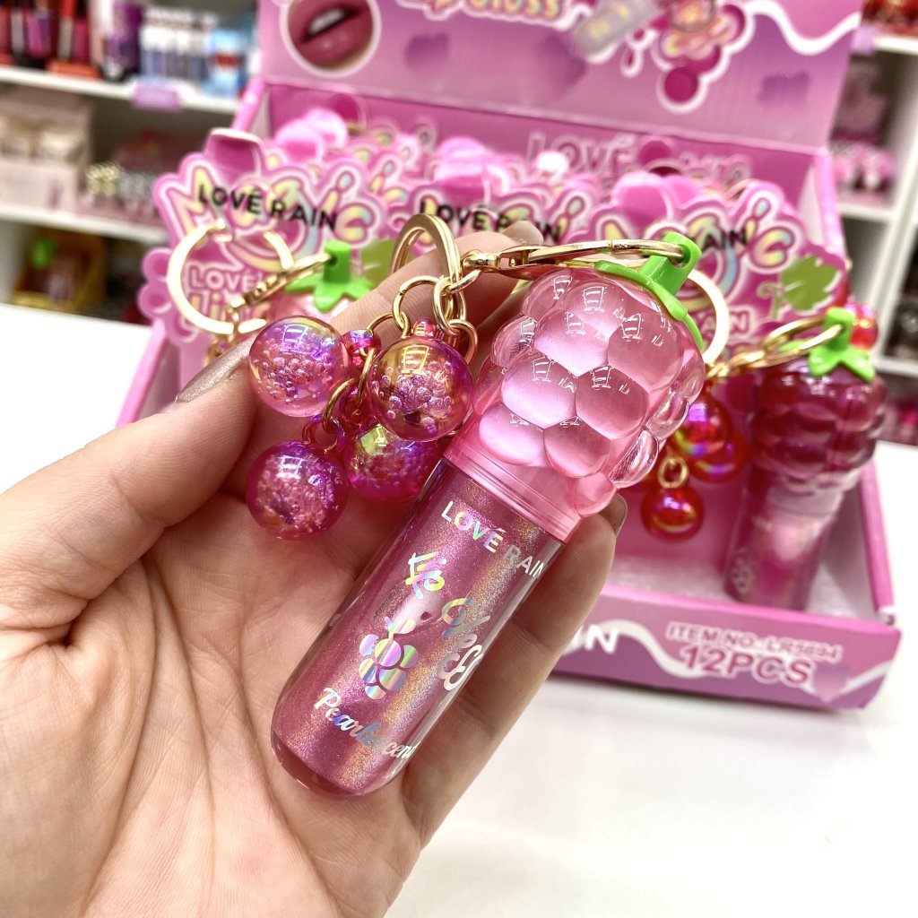 Gloss Labial Grape + Chaveiro LR5694 - Lové Rain GLOS0386